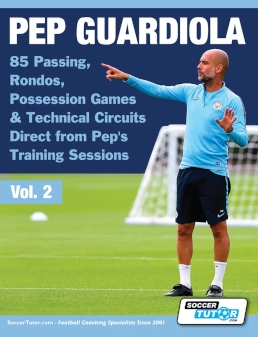 Portada del libro de Pep Guardiola sobre pases y rondos